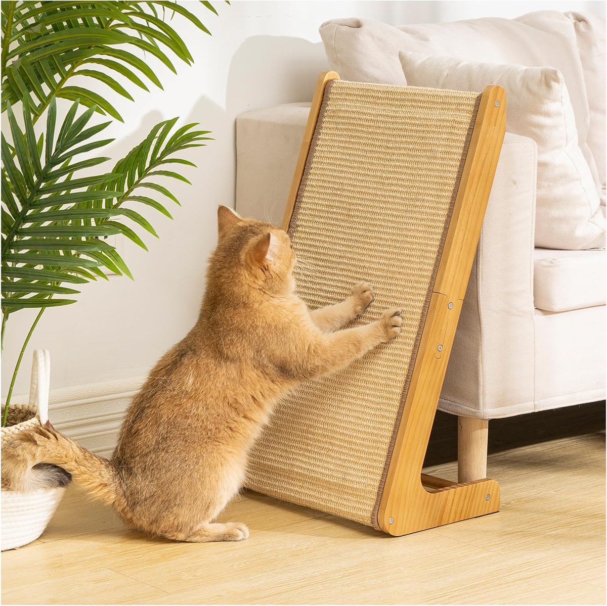 Avont L-Shaped Sisal Cat Scratcher