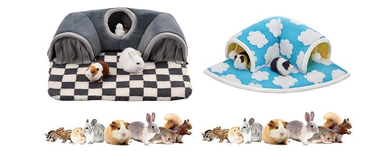 Avont Guinea Pig Hideout + Tunnel Bed, No. 4