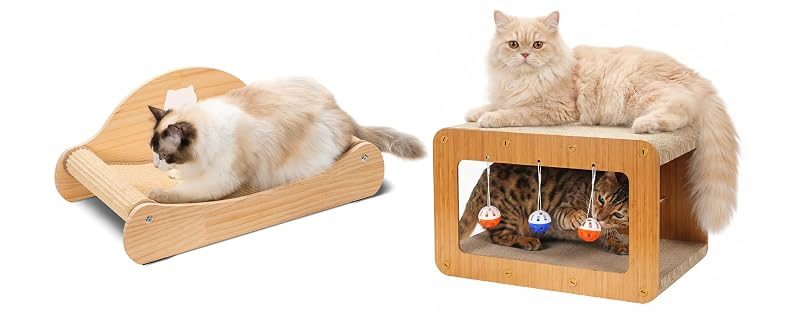 Avont Sisal Lounge + Cardboard Scratcher House